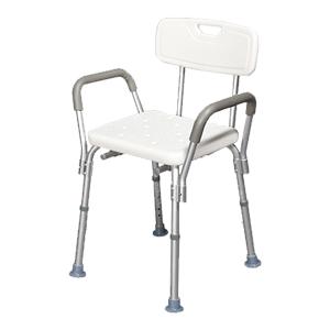 Silla De Ducha Con Brazos y Respaldo